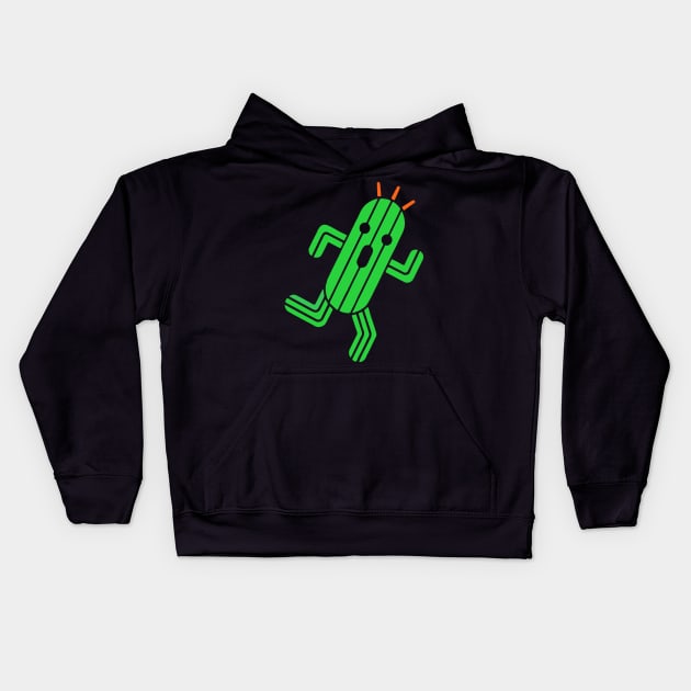 cactuar Kids Hoodie by allysontx